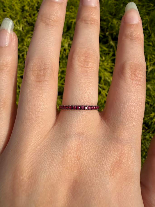 Ruby Accent Ring