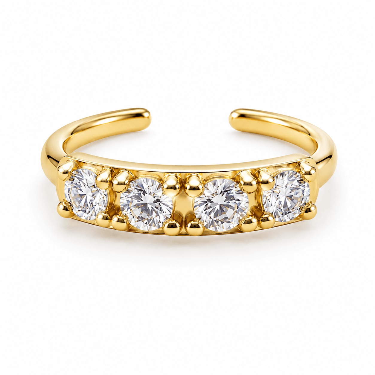 CZ Open Midi Ring