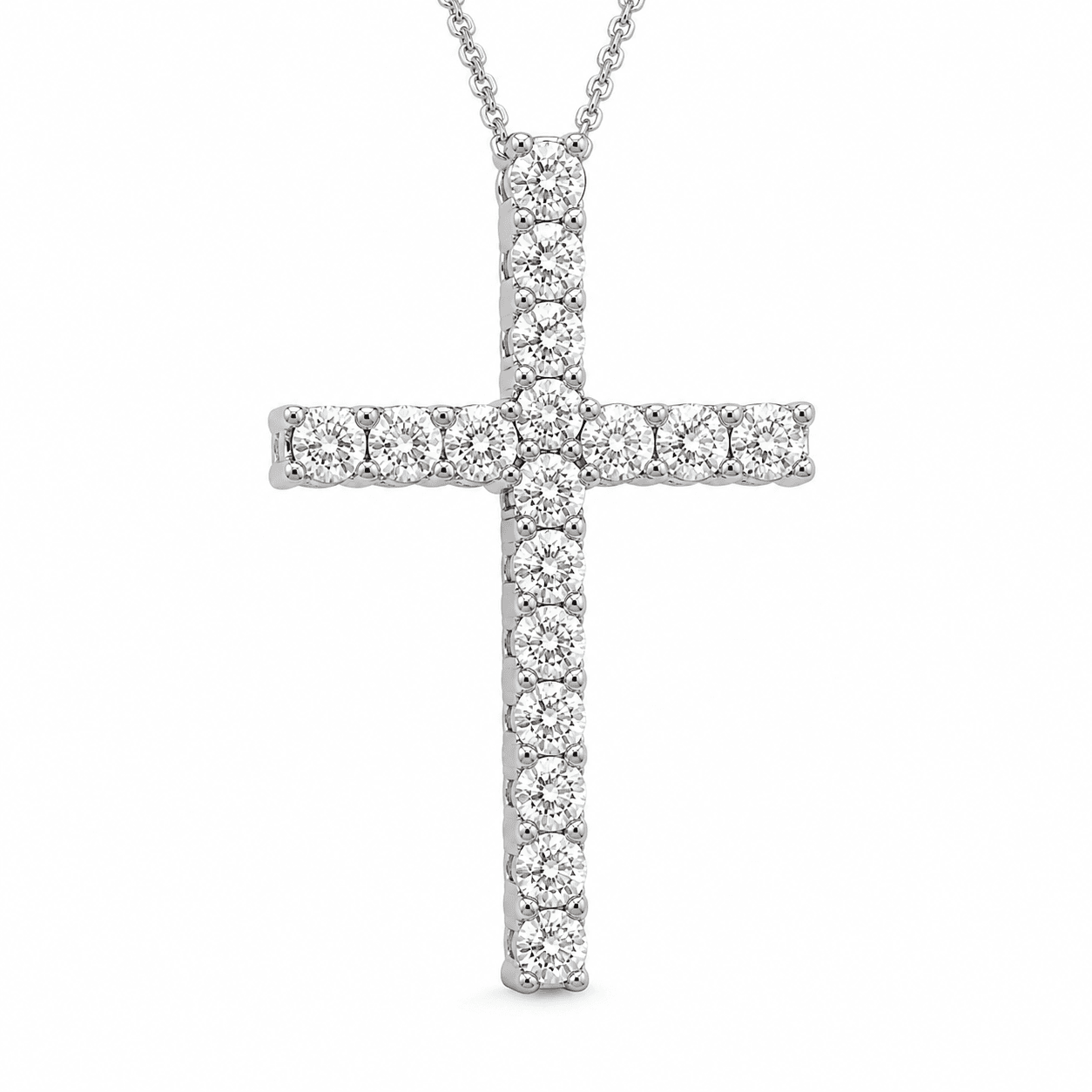 Diamond Cross Necklace