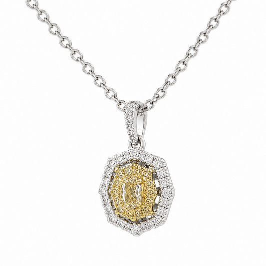 Yellow Diamond Pendant
