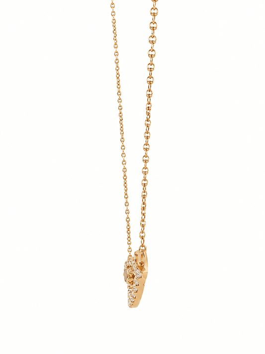 Diamond Smile Bar Necklace
