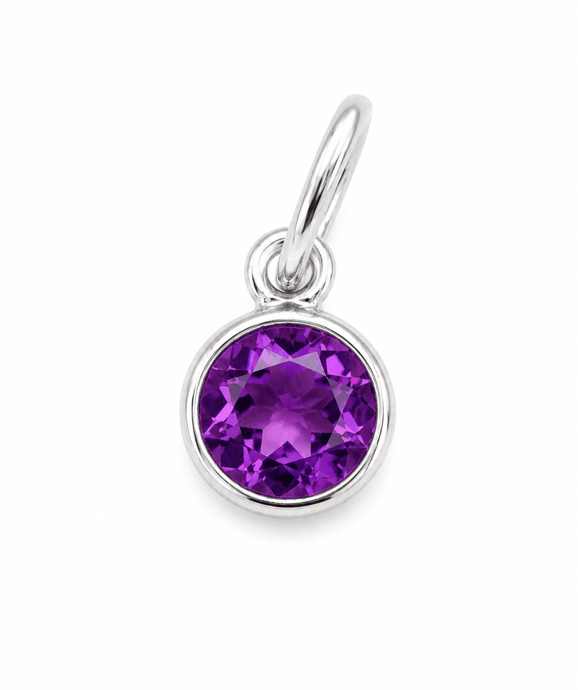 February Birthstone Charm