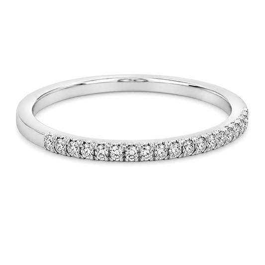 Lab Diamond Split-Prong Band