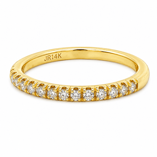 0.27 CT TW. Lab-Grown Diamond Wedding Band