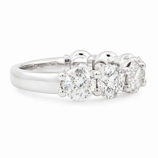 Lab-Grown Diamond 7-Stone Band