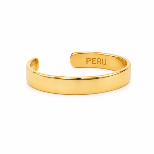 14K Yellow Gold Open Midi Ring
