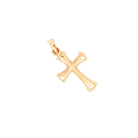 Gold Cross Pendant