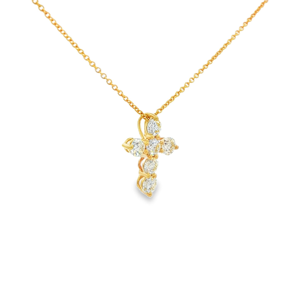 0.50 CTW Diamond Cross Necklace