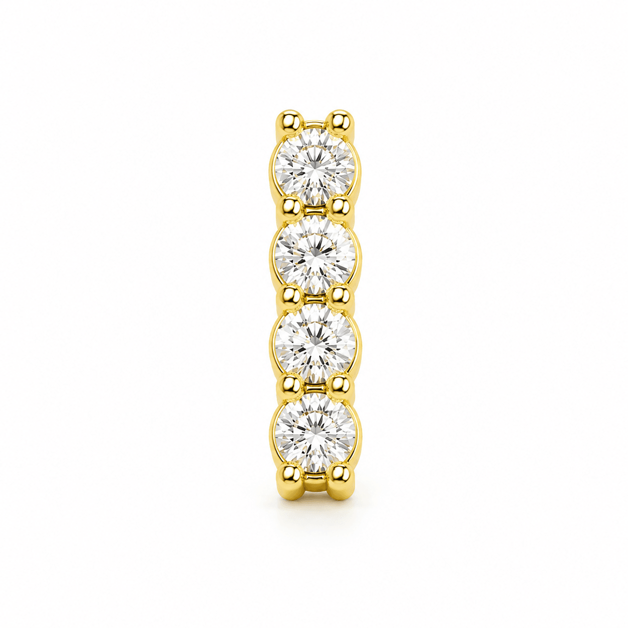 Mini Bar CZ Cartilage Piercing