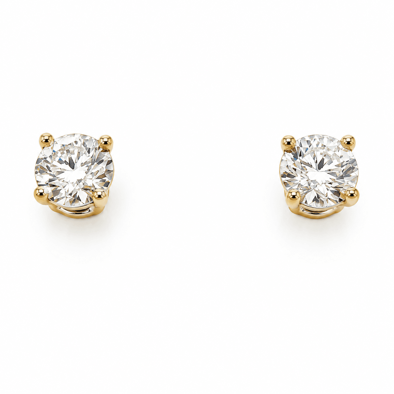 Lab-Grown Diamond Stud Earrings