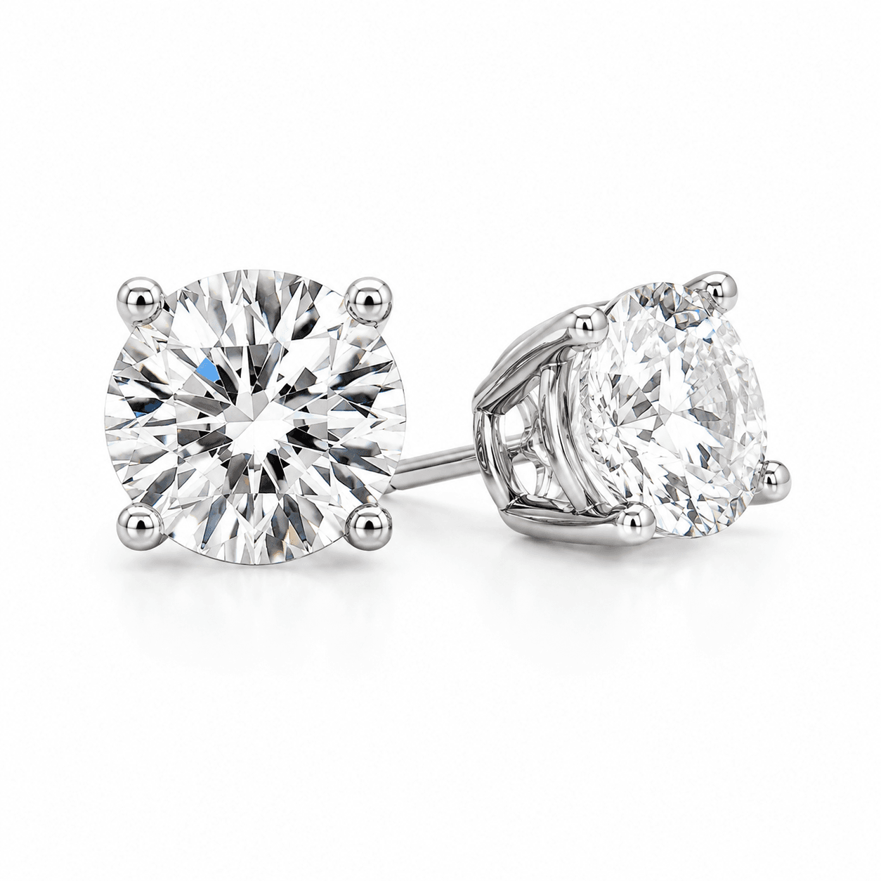Lab-Grown Diamond Stud Earrings
