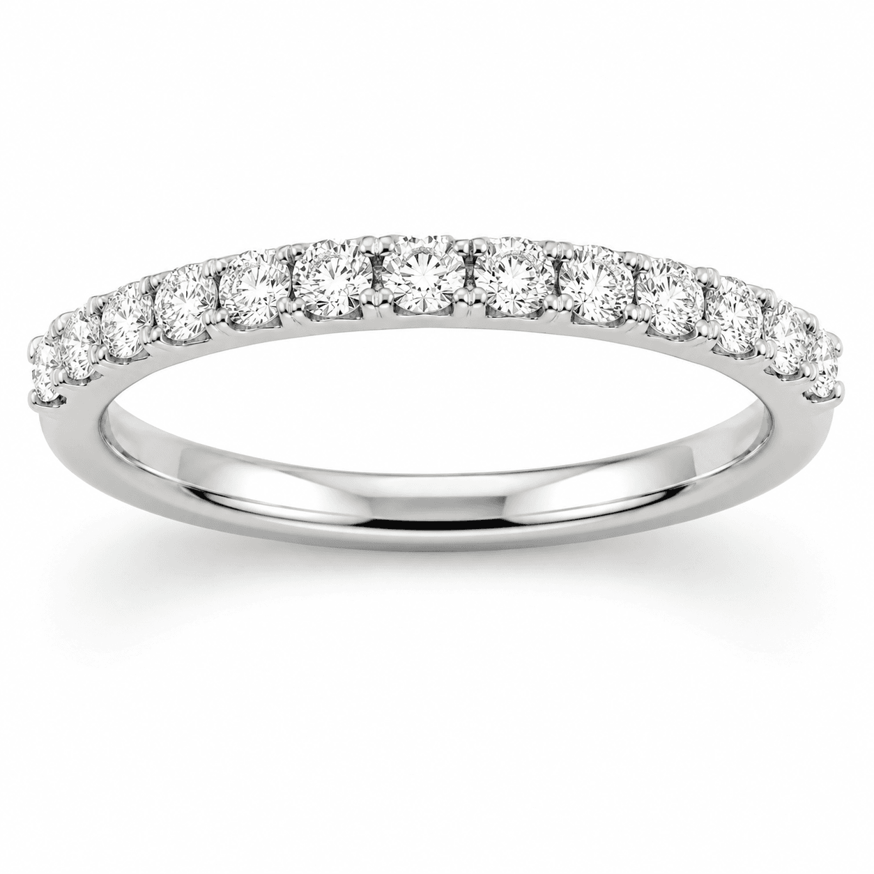 10-Stone Diamond Wedding Band