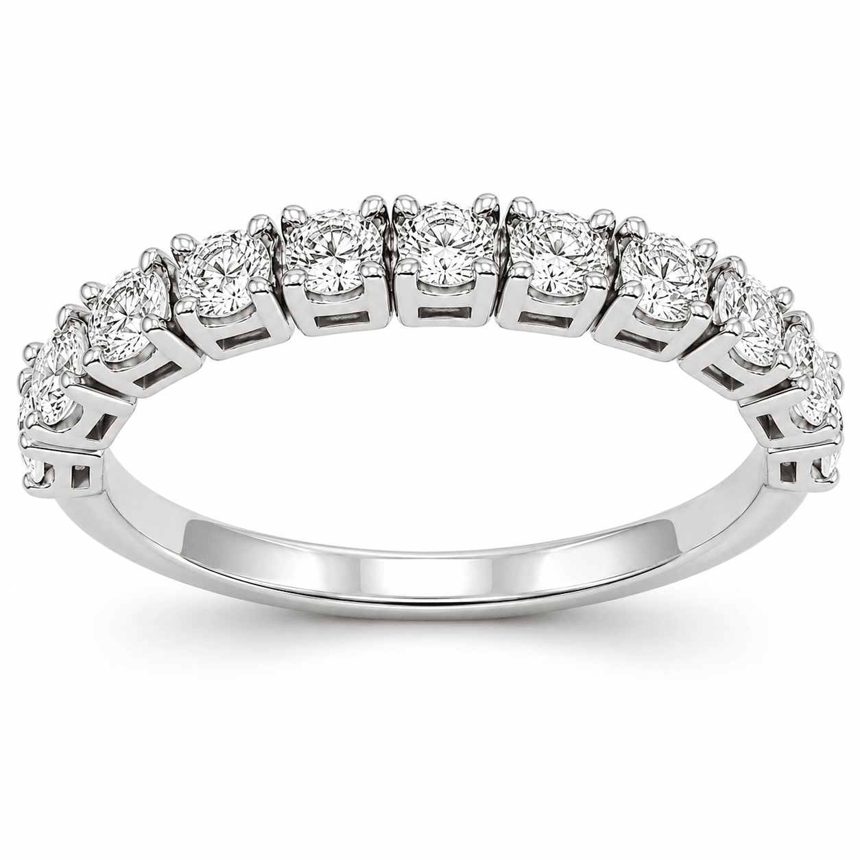 Flexible Diamond Band Ring