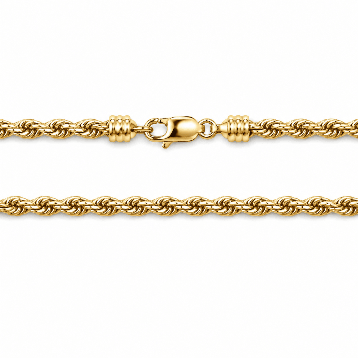 18K Yellow Gold Rope Chain
