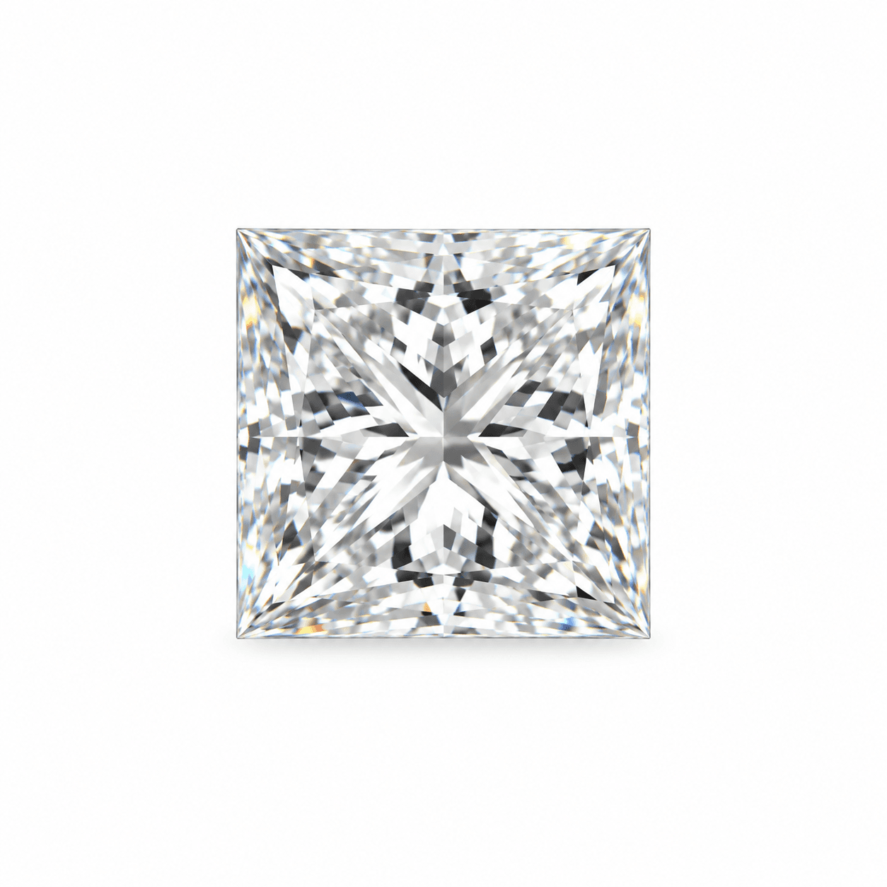 Lab-Grown Diamond Princess Cut Loose Stone