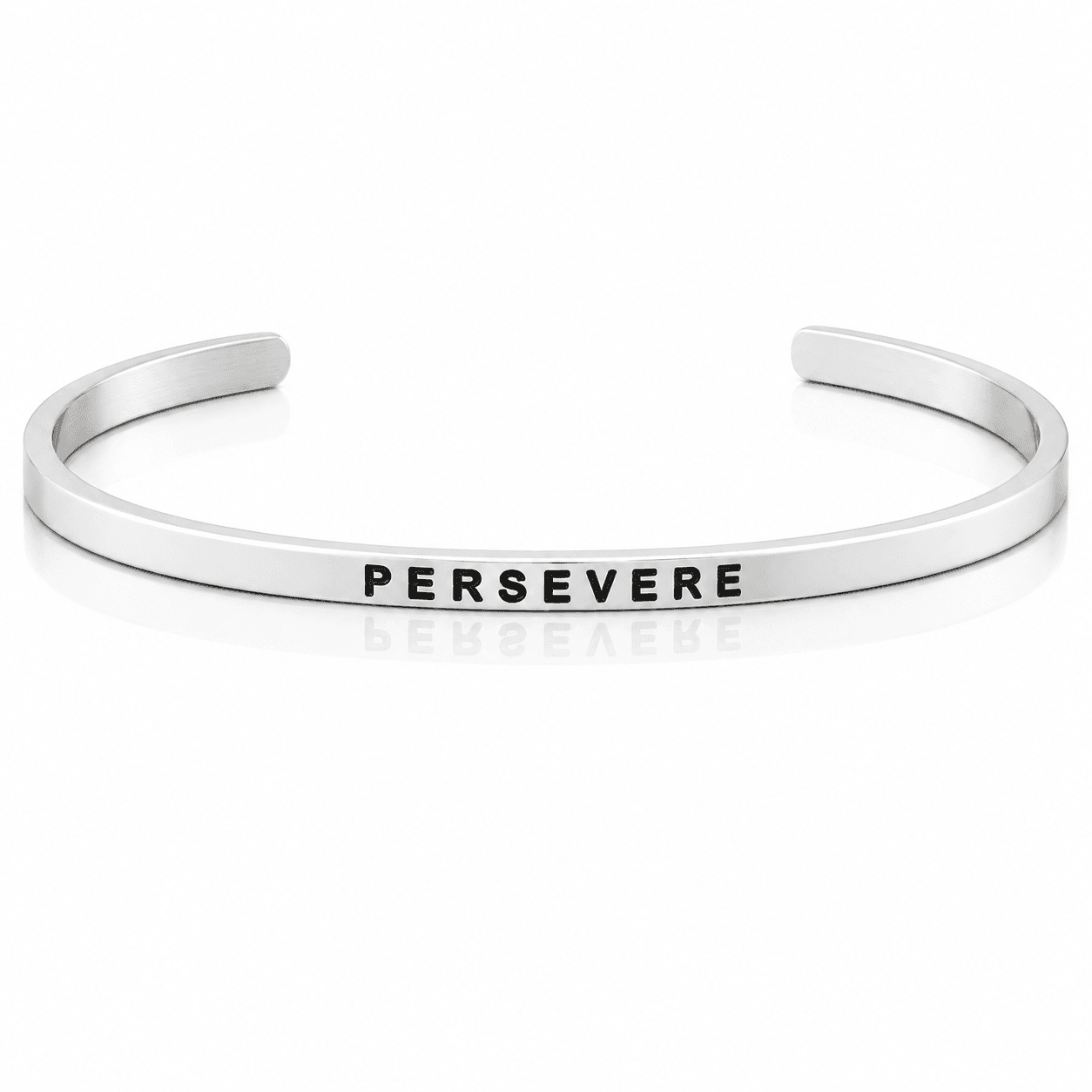 Persevere Stainless Steel Bangle