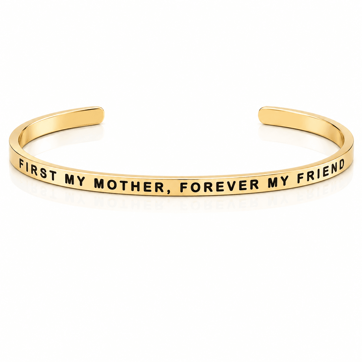 First My Mother, Forever My Friend Bangle