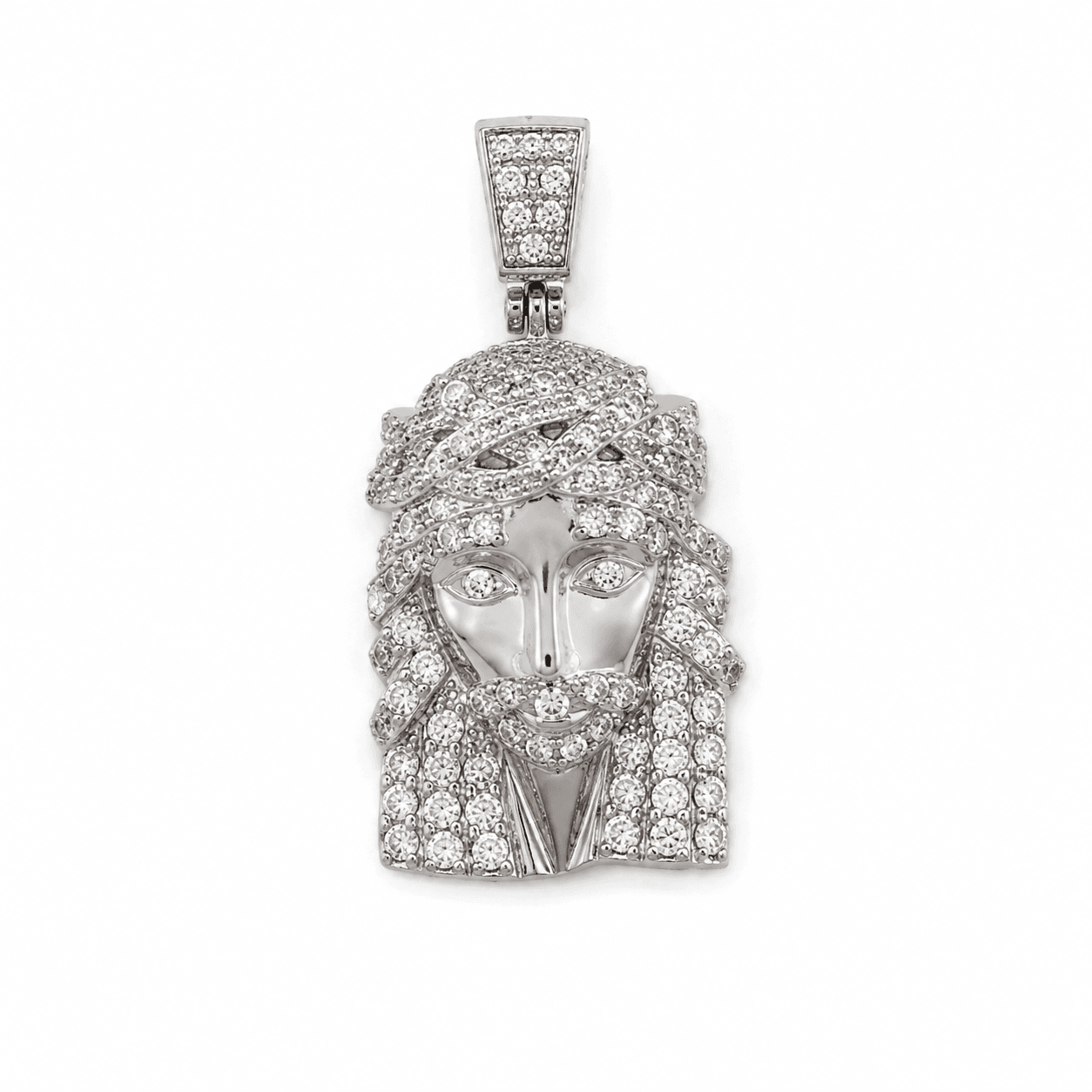 SS SMALL CZ JESUS PEND