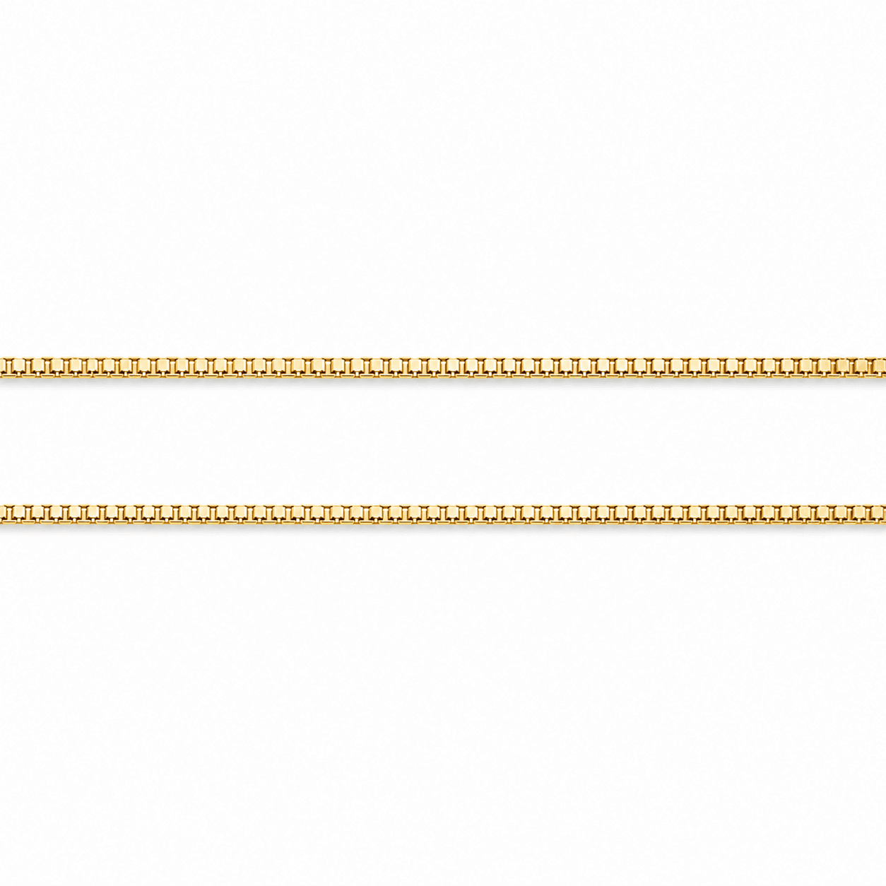 14K Yellow Gold Box Chain
