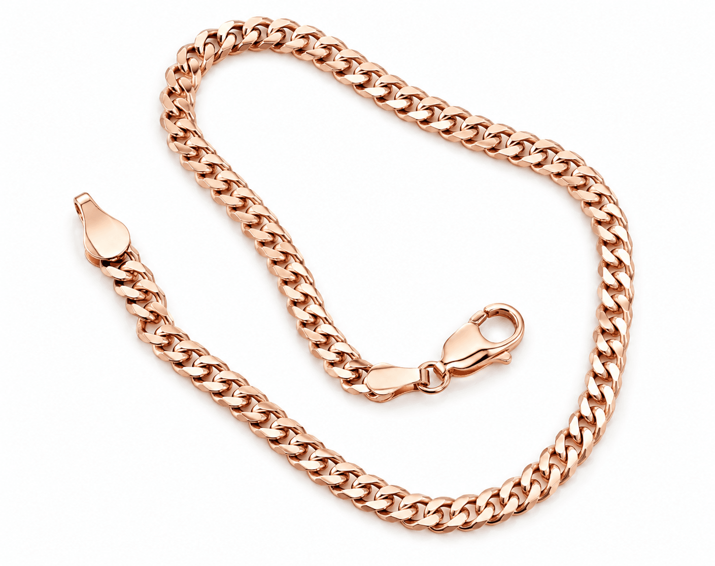 Solid Cuban Link Bracelet