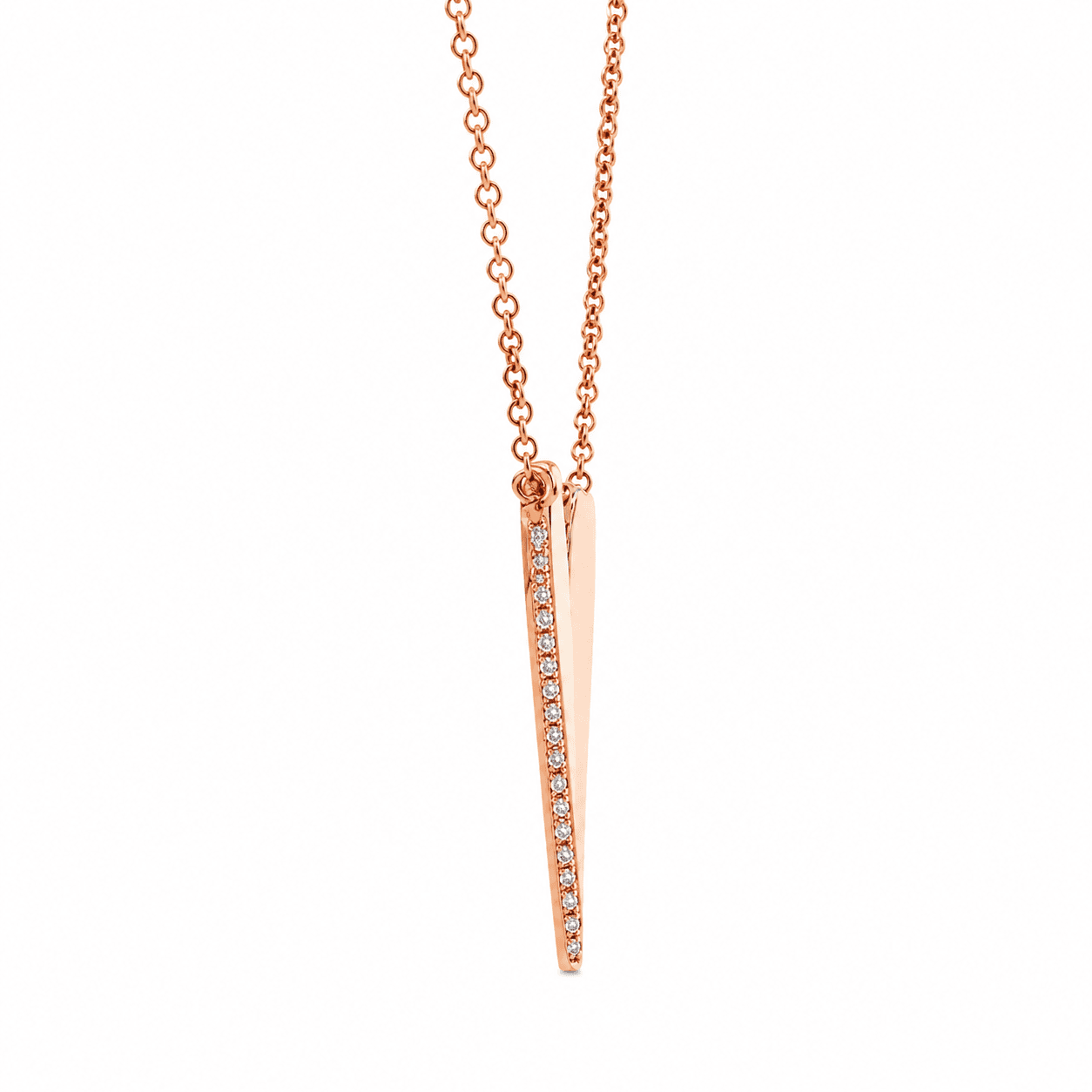 Diamond Heart Pendant Necklace