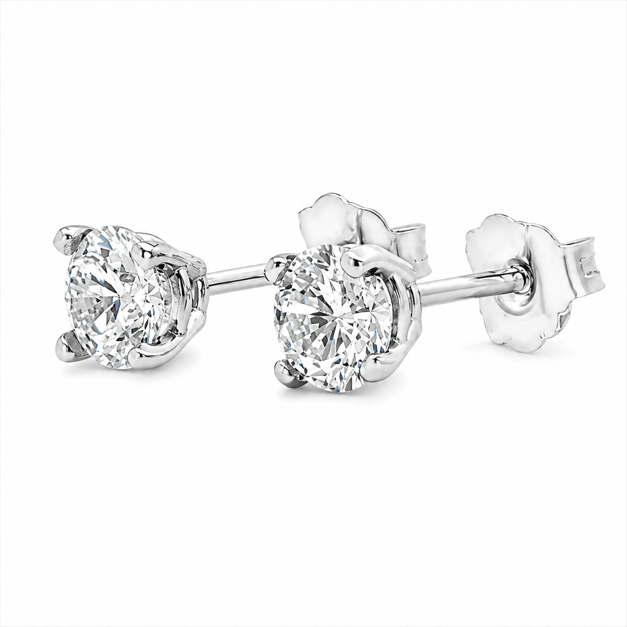 Diamond Stud Earrings