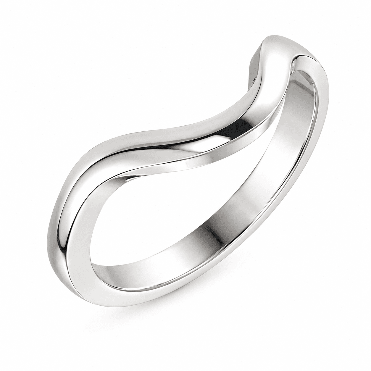 Curved Wedding Band
