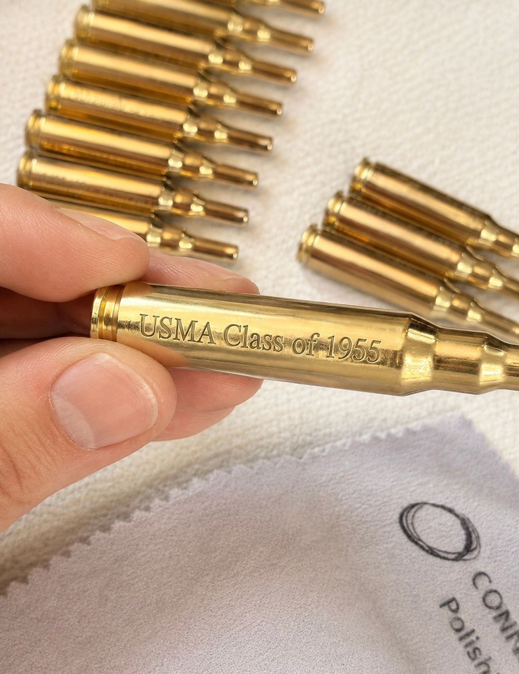 Memorial Package - 18 Engraved Casings
