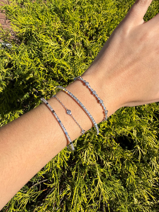 Diamond Bolo Bracelet