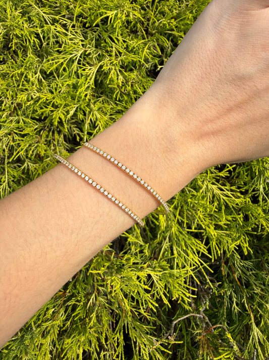 Diamond Flex Cuff Bracelet