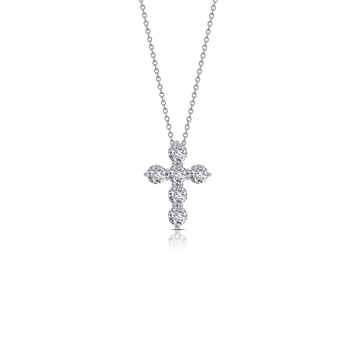 Lafonn 1.02 CTTW Cross Pendant with 20-Inch Chain