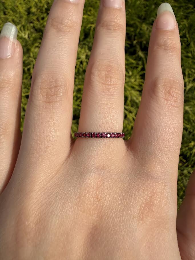 Ruby Accent Ring