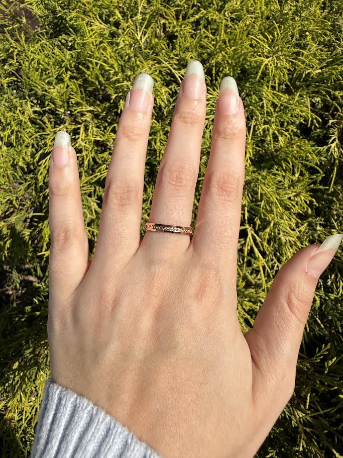 Beaded Stackable Band