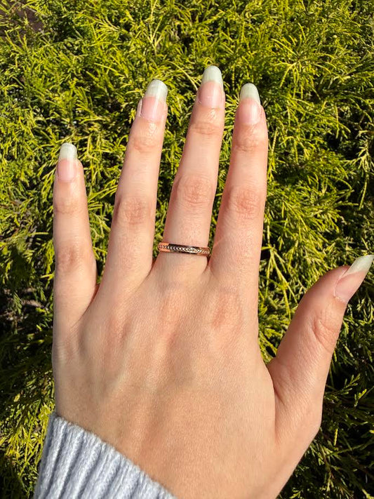 Beaded Stackable Band