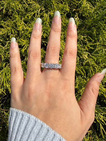 Five-Stone Lab-Grown Diamond Wedding Band