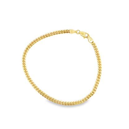 Solid Cuban Link Bracelet