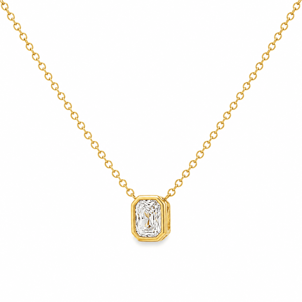 0.50 CT Lab-Grown Diamond Solitaire Pendant Necklace