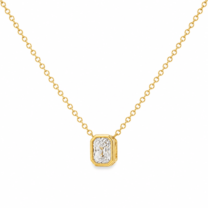 0.50 CT Lab-Grown Diamond Solitaire Pendant Necklace