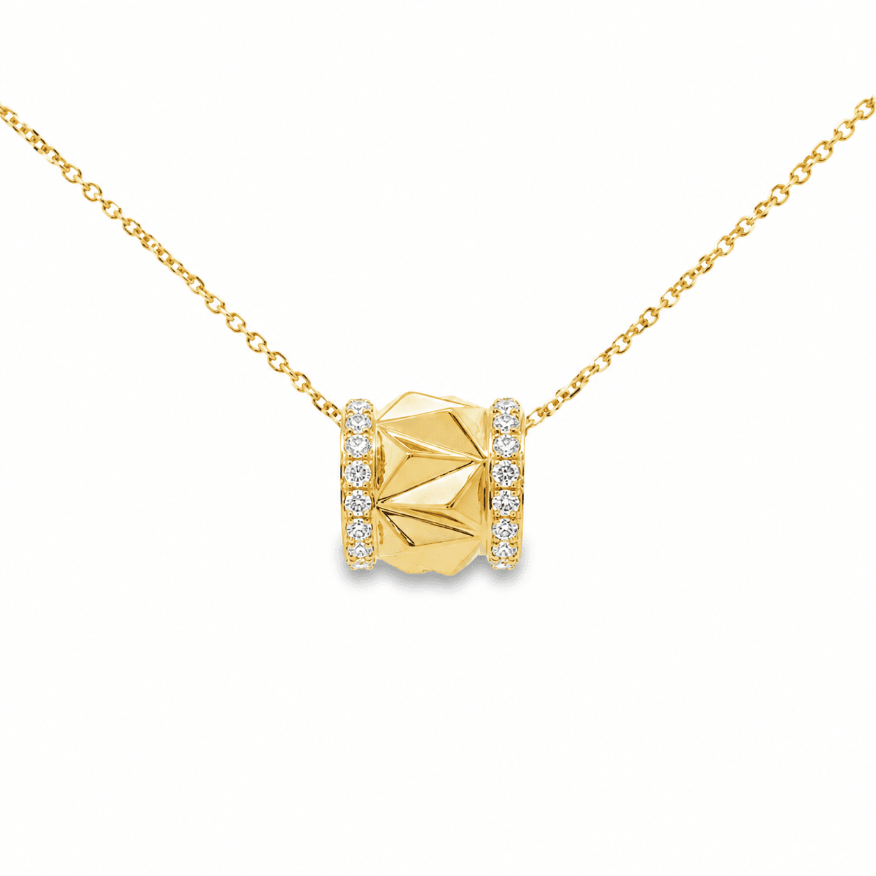 3/5 CT TW. CTW Diamond Rolling Pendant