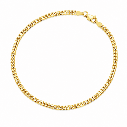3.0mm Cuban Link Bracelet