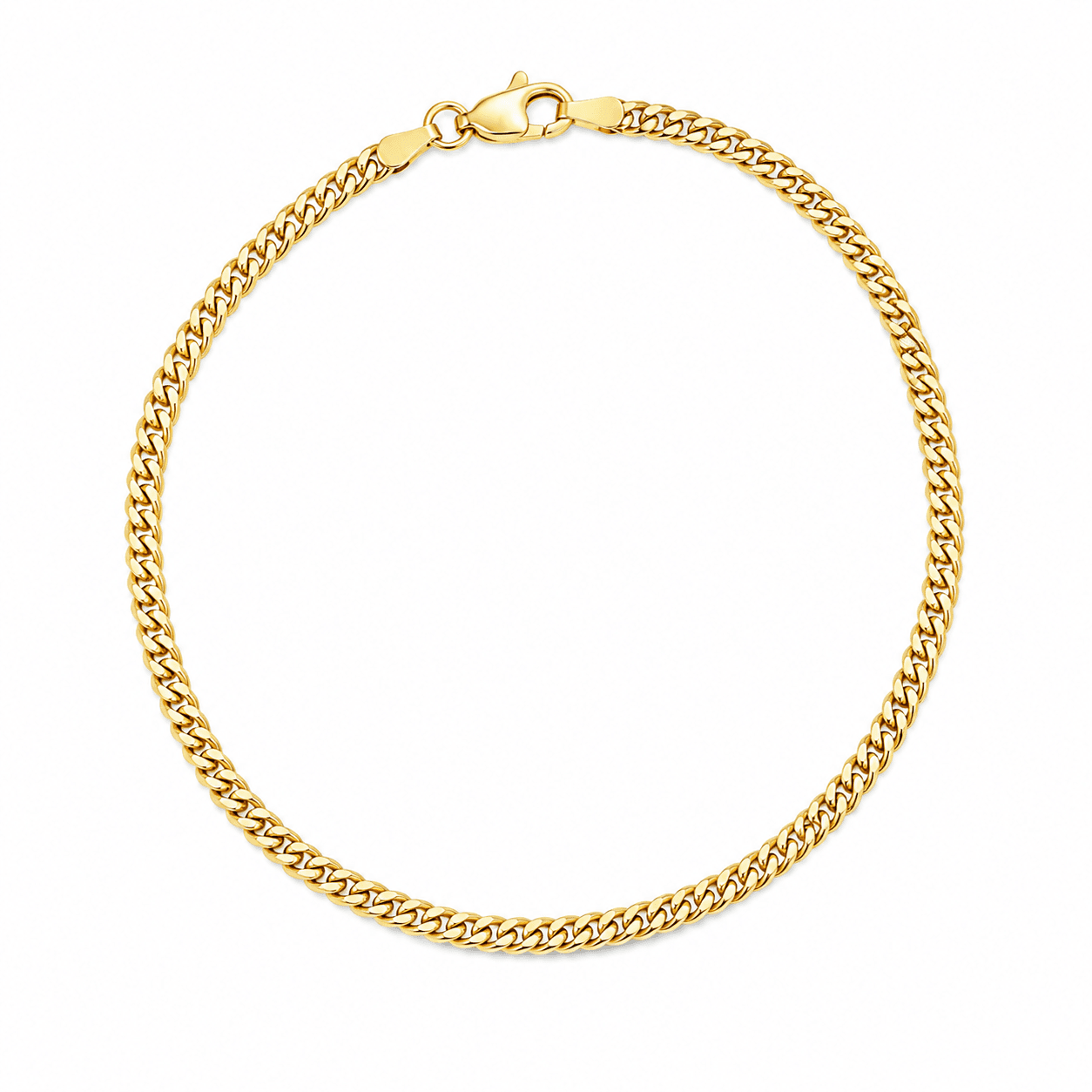3.0mm Cuban Link Bracelet