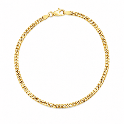 3.0mm Cuban Link Bracelet
