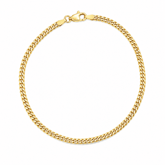 3.0mm Cuban Link Bracelet