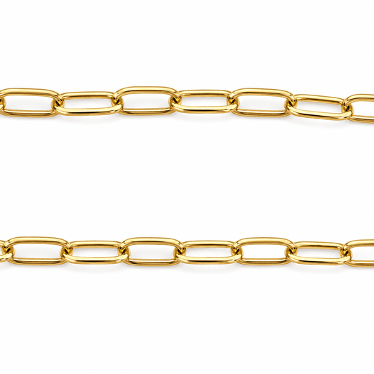 3mm Paper Clip Link Bracelet