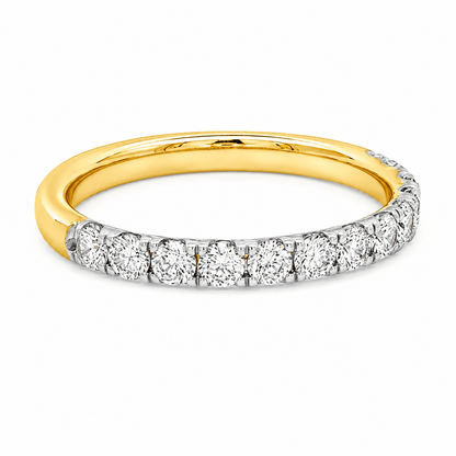 7/10 CT TW. Classic Diamond Wedding Band