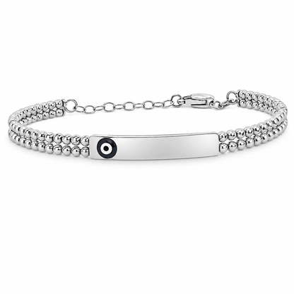 Baby Evil Eye ID Bracelet
