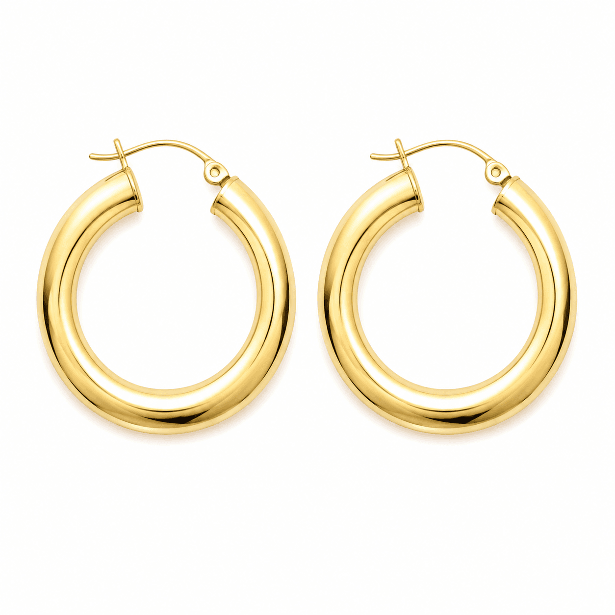 Chunky Hoop Earrings