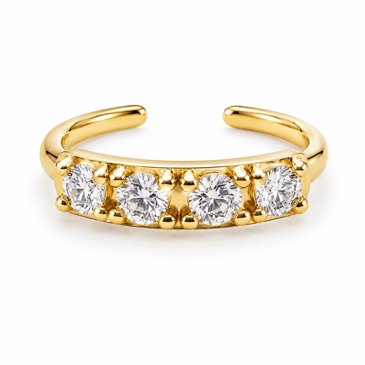 CZ Open Midi Ring