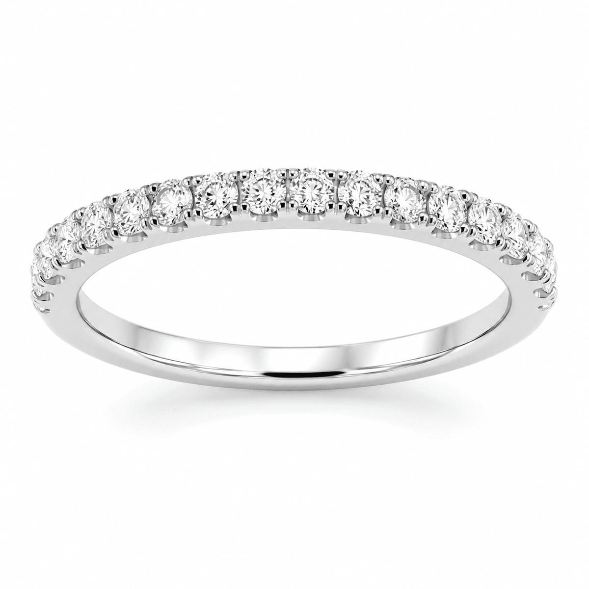 1/2 CT TW. Classic Diamond Anniversary Wedding Band
