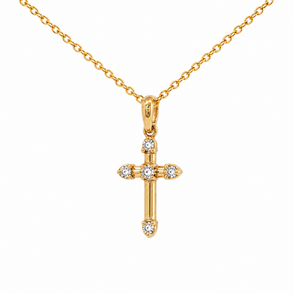 Diamond Cross Pendant